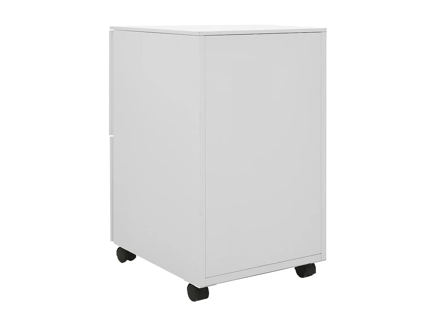 Classeur mobile Gris clair 39x45x67 cm Acier