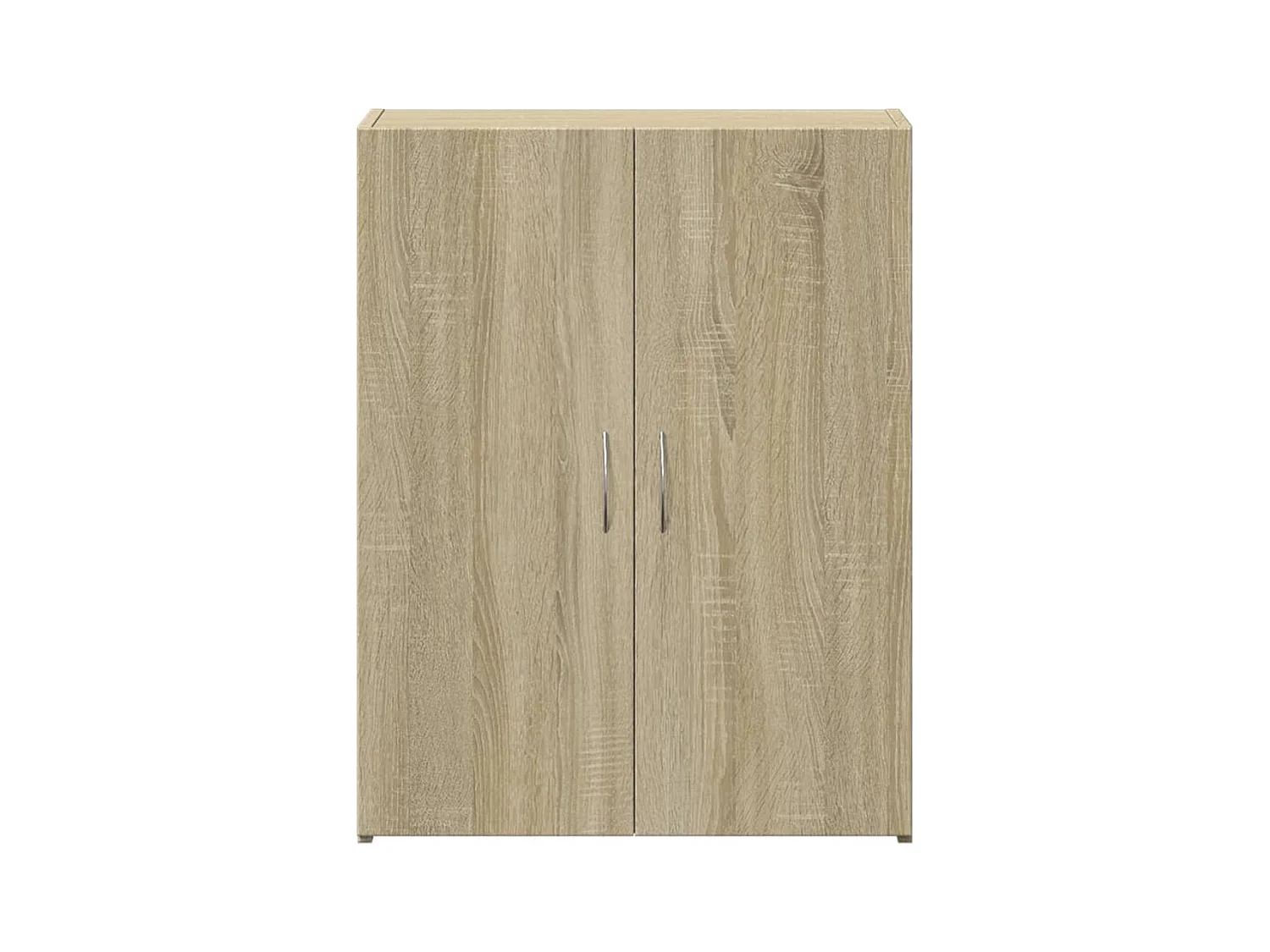 Armoire de classement chêne sonoma bois d'ingénierie