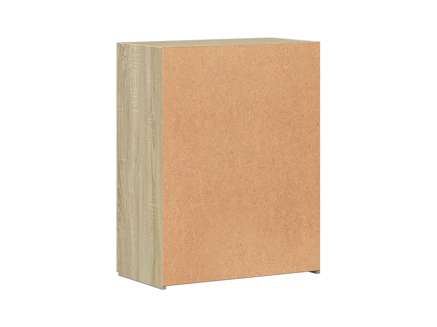 Armoire de classement chêne sonoma bois d'ingénierie