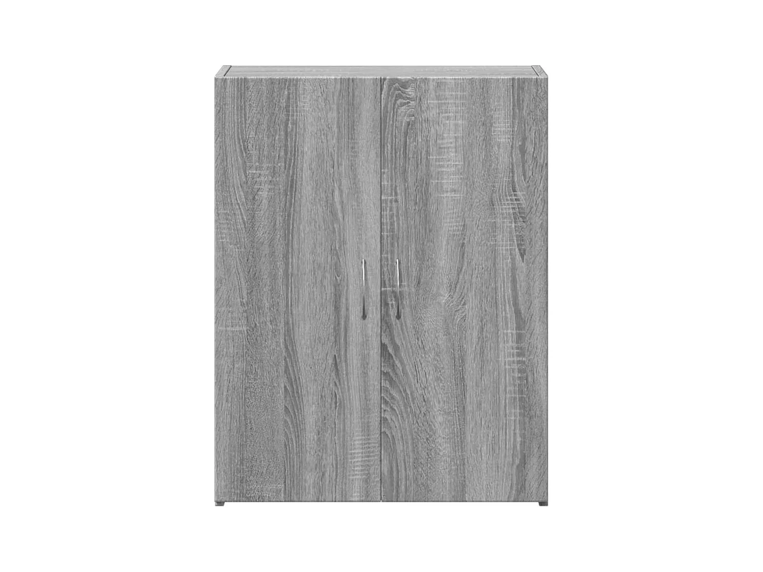 Armoire de classement sonoma gris bois d'ingénierie