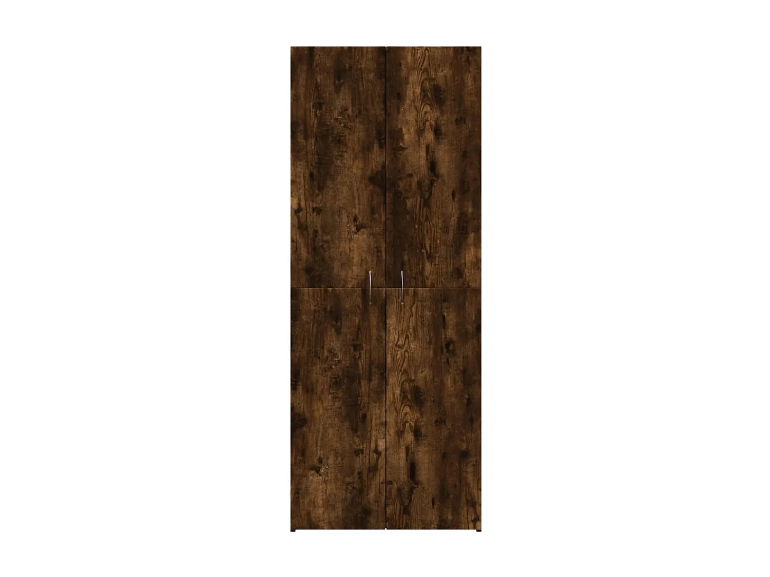 Archivador roble ahumado 60x32x153 cm madera contrachapada