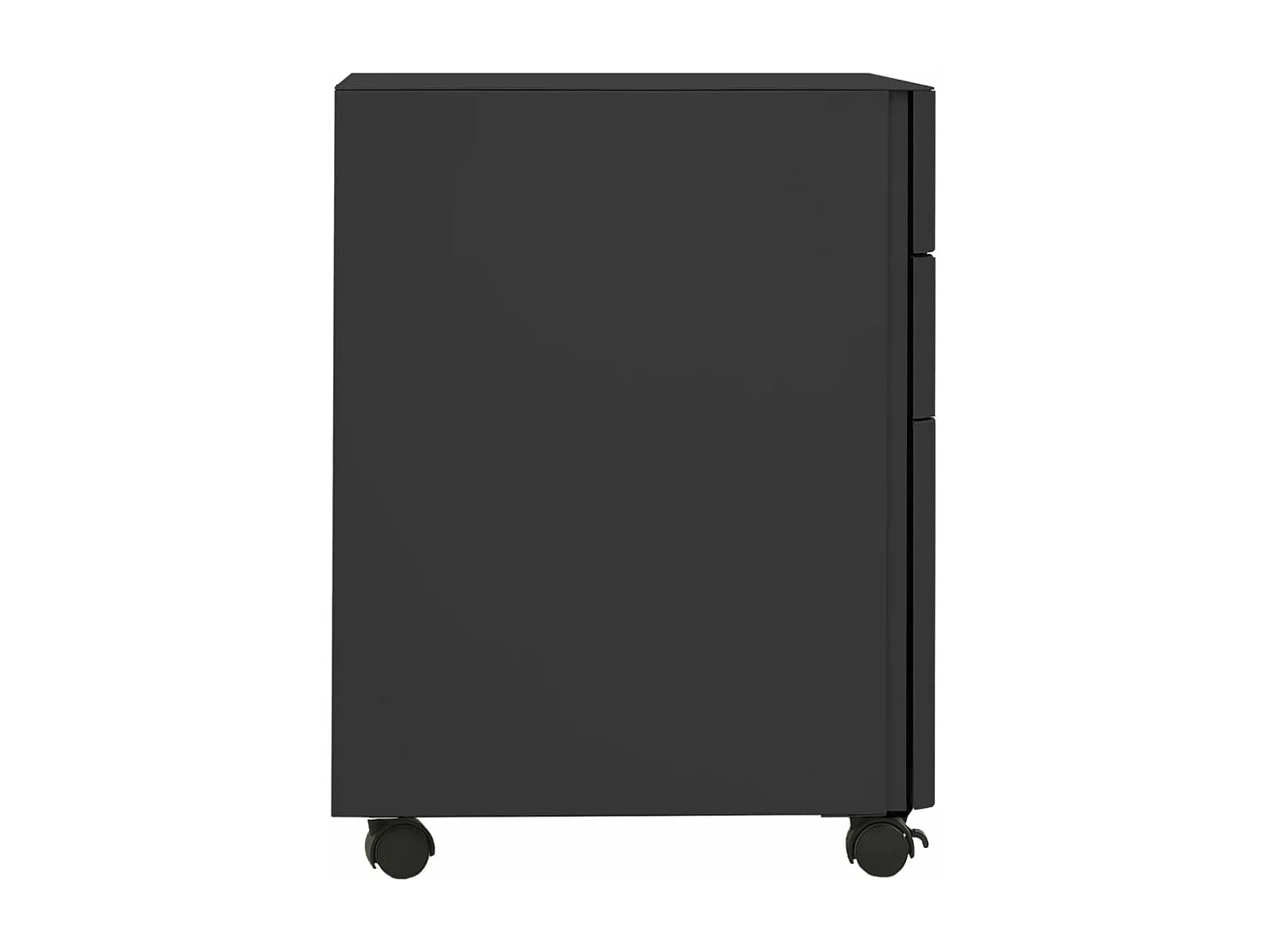 Mobile classificatore Antracite 30x45x59 cm Acciaio