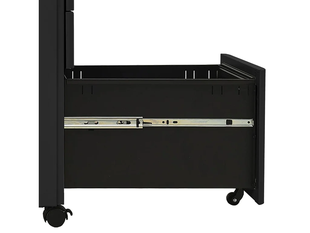 Mobile classificatore Antracite 30x45x59 cm Acciaio