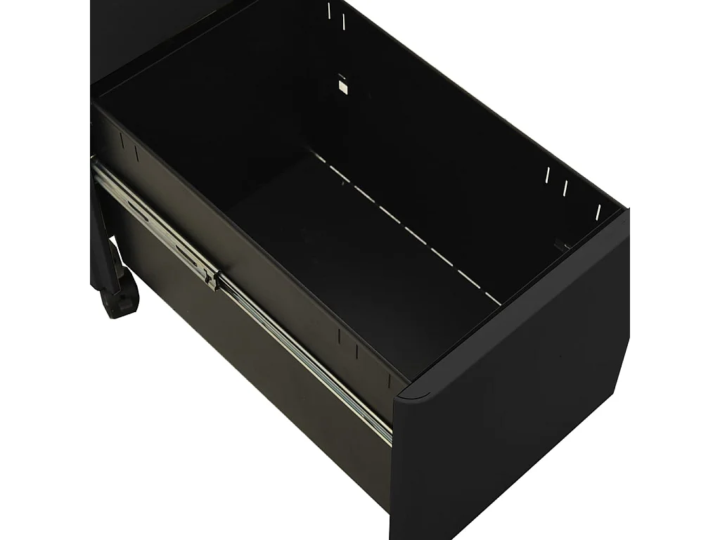 Classeur mobile Anthracite 30x45x59 cm Acier