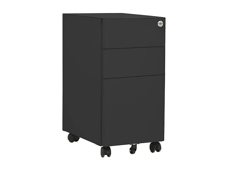 Classeur mobile Anthracite 30x45x59 cm Acier