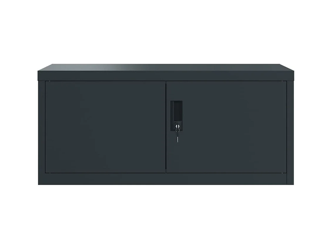 Classeur anthracite 90x40x40 cm acier