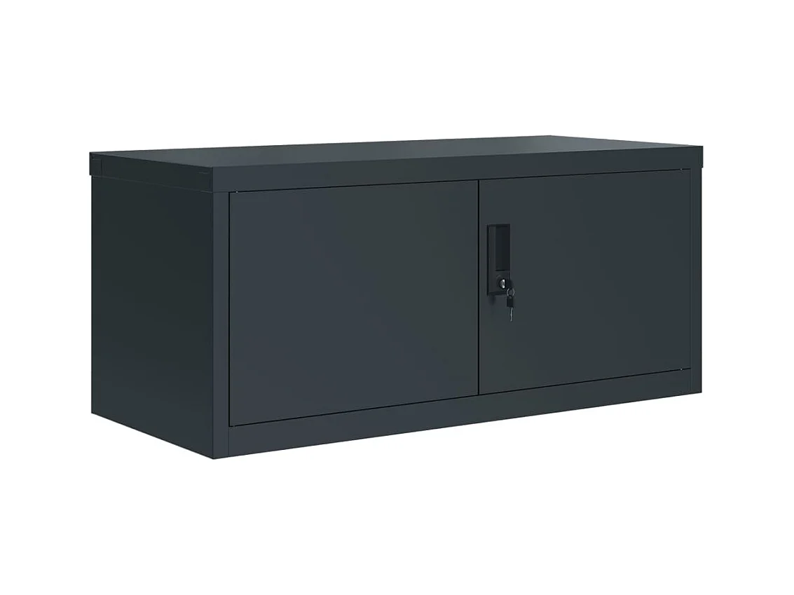Classeur anthracite 90x40x40 cm acier