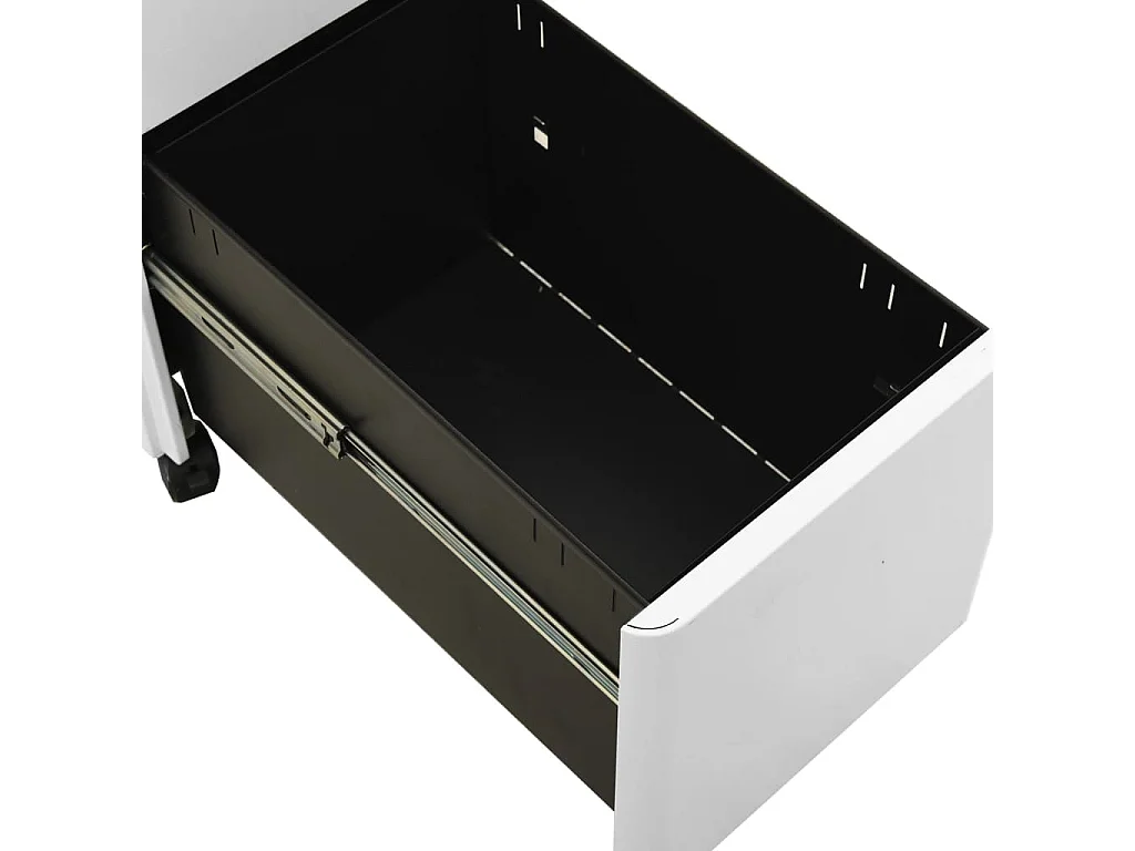 Mobile classificatore Grigio chiaro 30x45x59 cm Acciaio