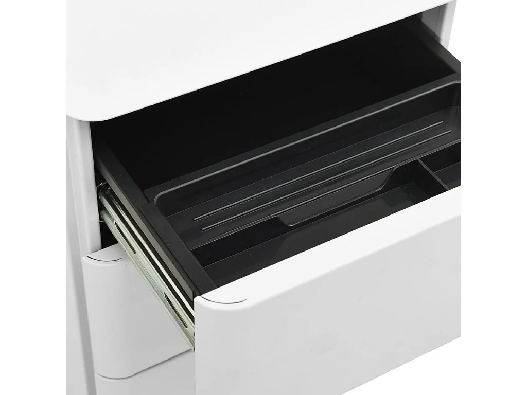 Mobile classificatore Grigio chiaro 30x45x59 cm Acciaio