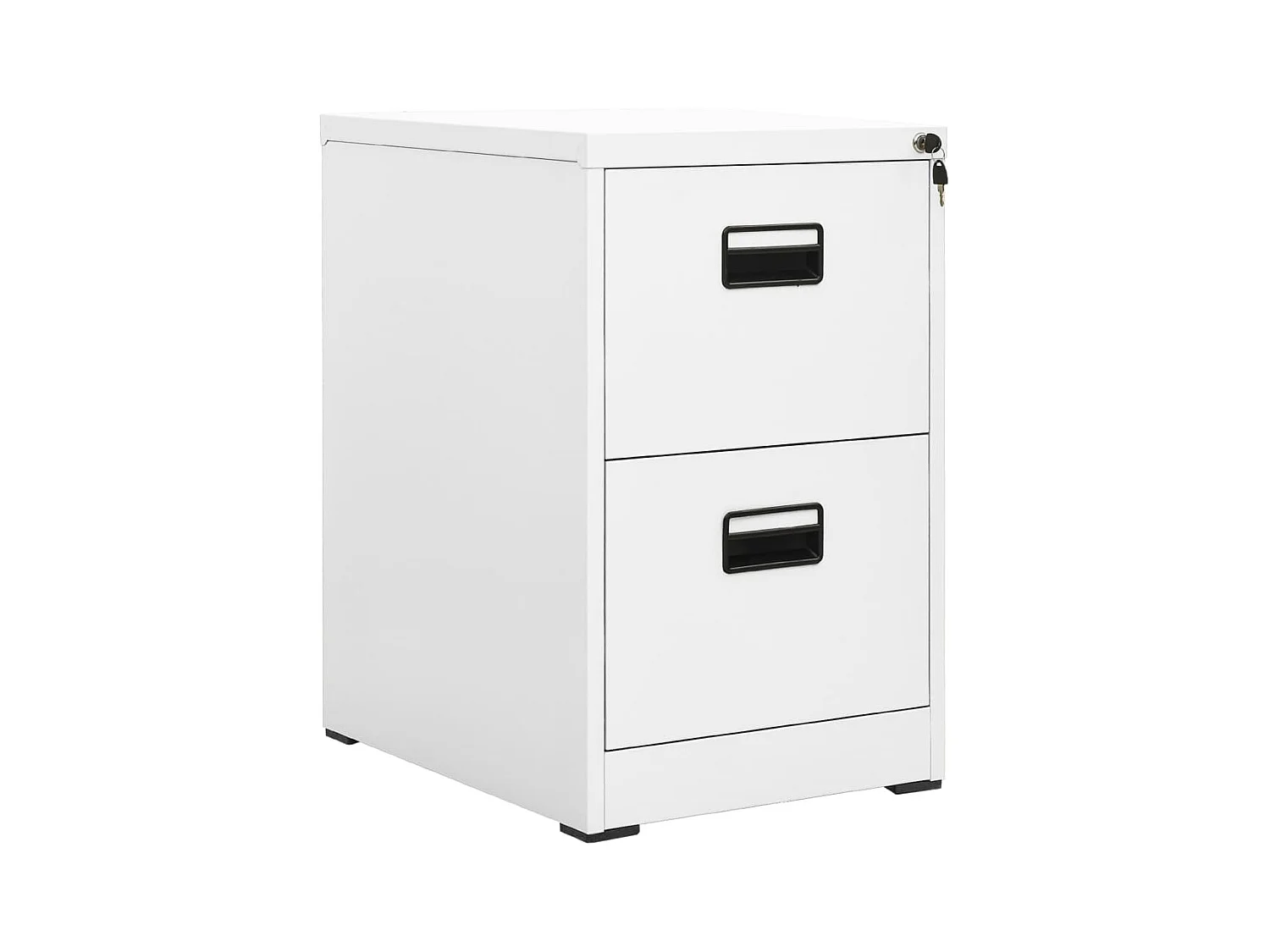 Schedario bianco 46x62x72,5 cm Acciaio