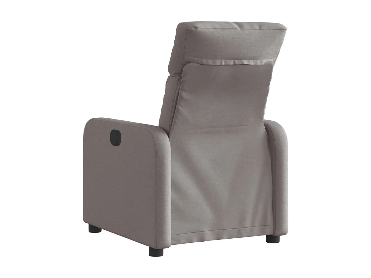 Fauteuil inclinable électrique Taupe Tissu