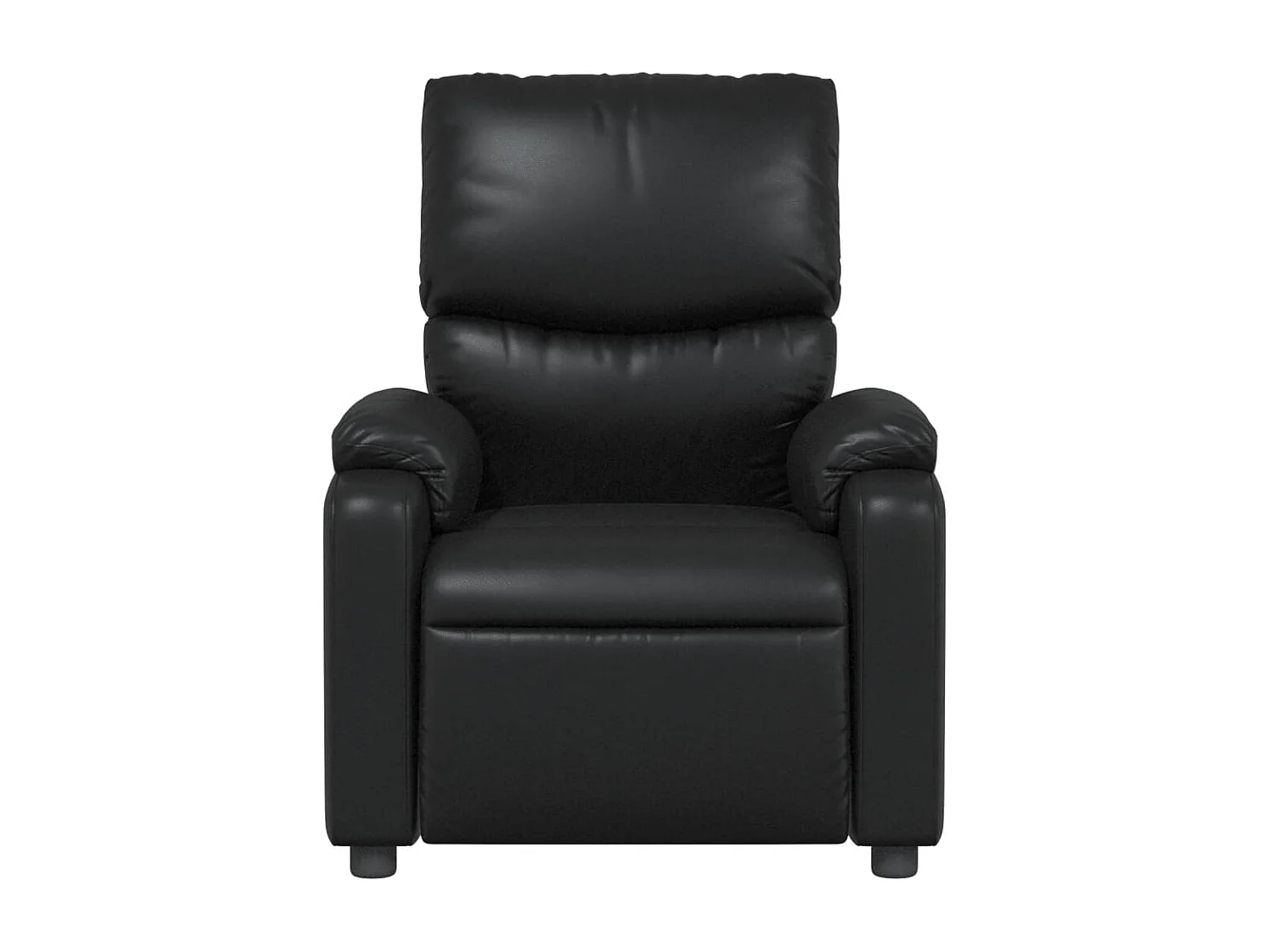 Fauteuil inclinable Noir Similicuir