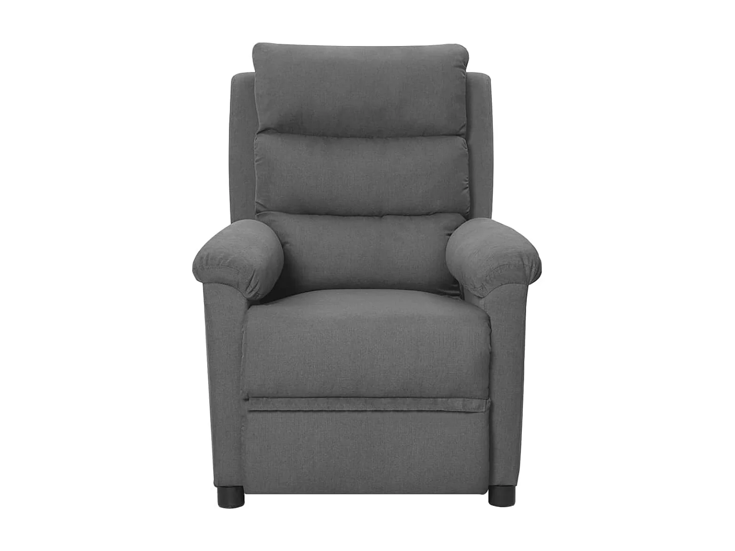 Fauteuil inclinable Gris clair Tissu