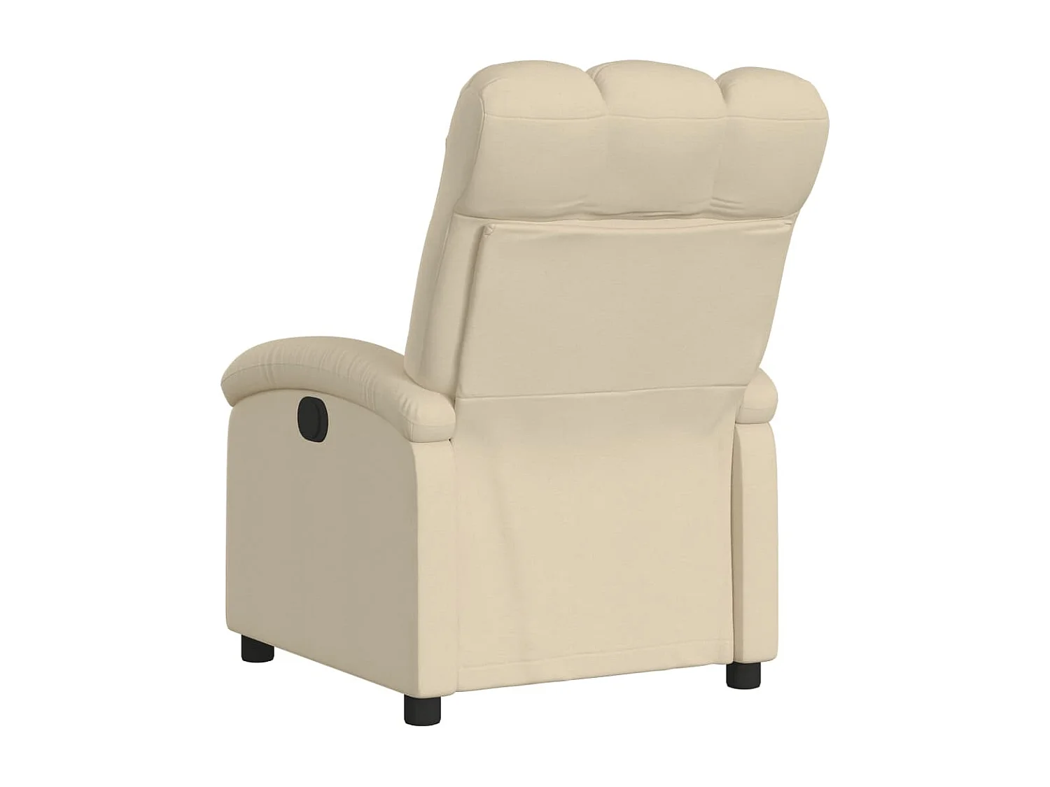 Fauteuil inclinable Crème Tissu