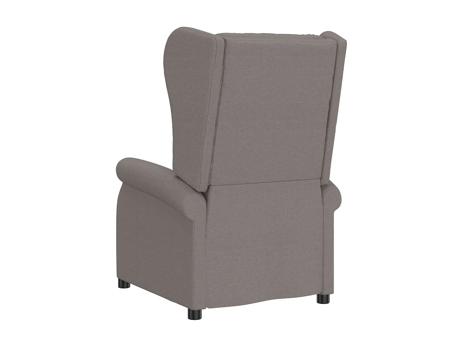Fauteuil inclinable électrique Taupe Tissu