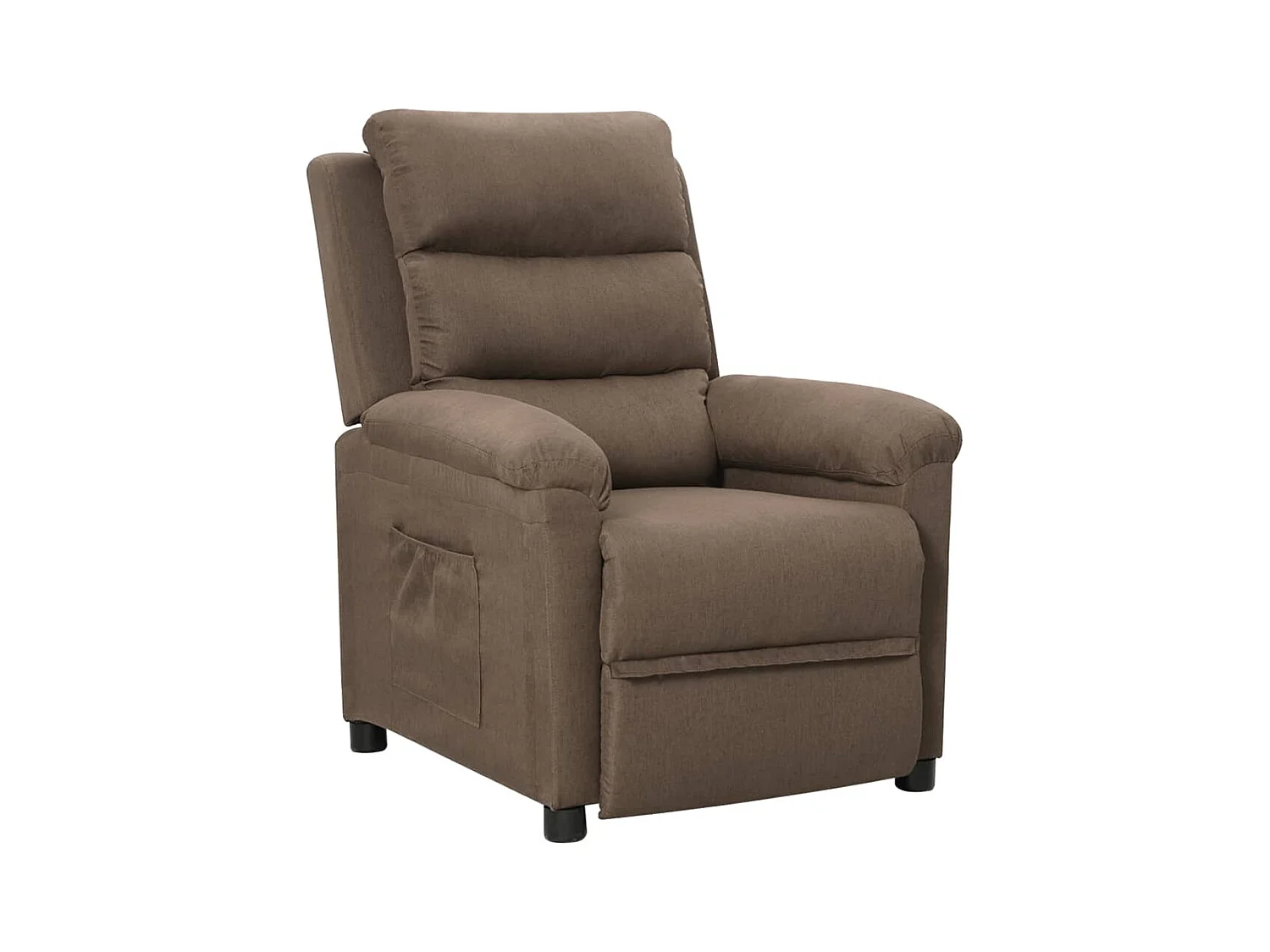 Fauteuil inclinable Taupe Tissu