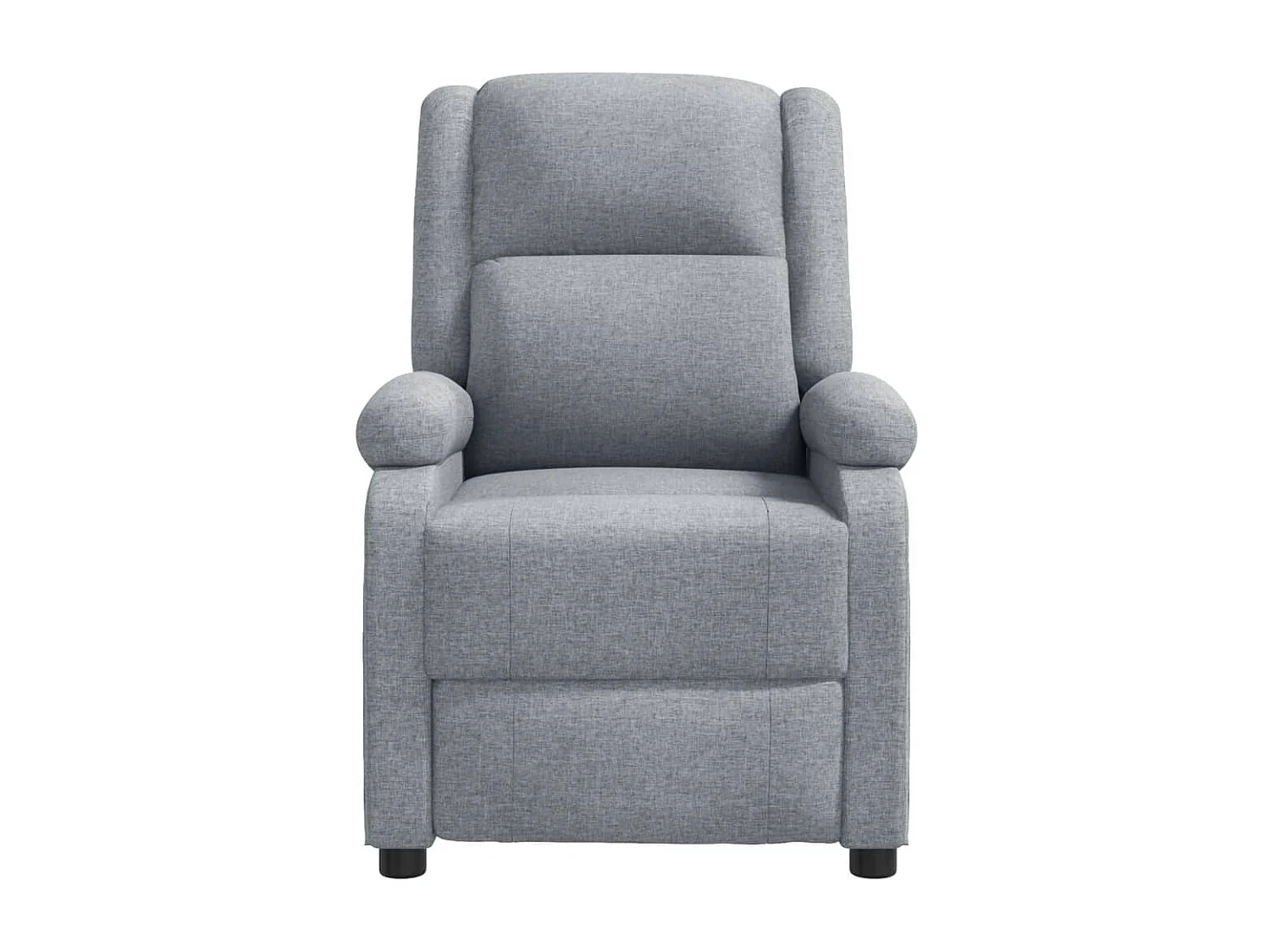 Fauteuil inclinable Gris clair Tissu