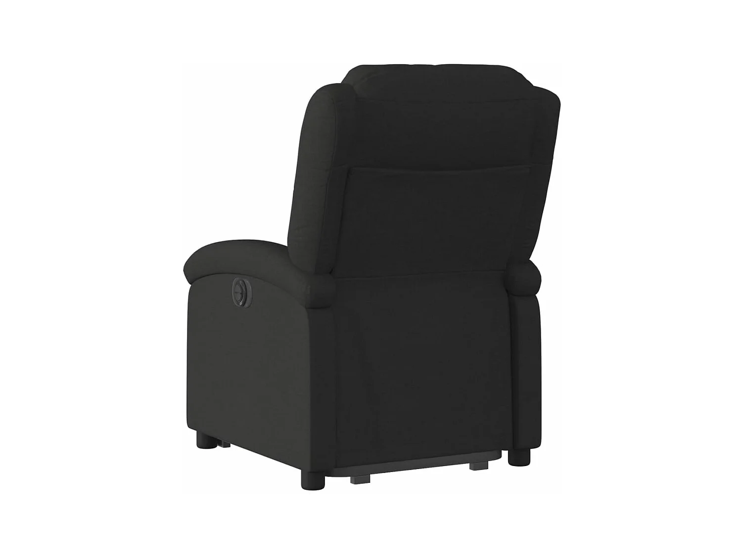 Fauteuil inclinable noir tissu