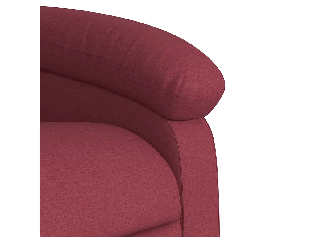 Fauteuil inclinable Rouge bordeaux Tissu