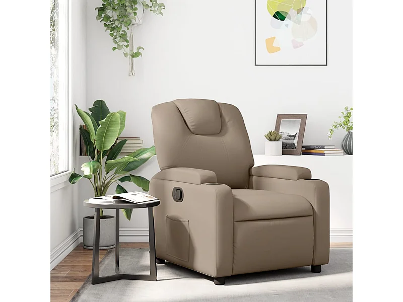 Fauteuil inclinable Cappuccino Similicuir