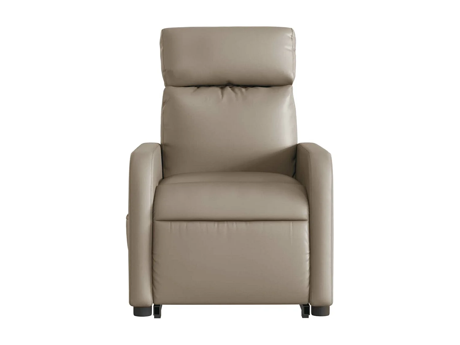 Fauteuil inclinable électrique cappuccino similicuir