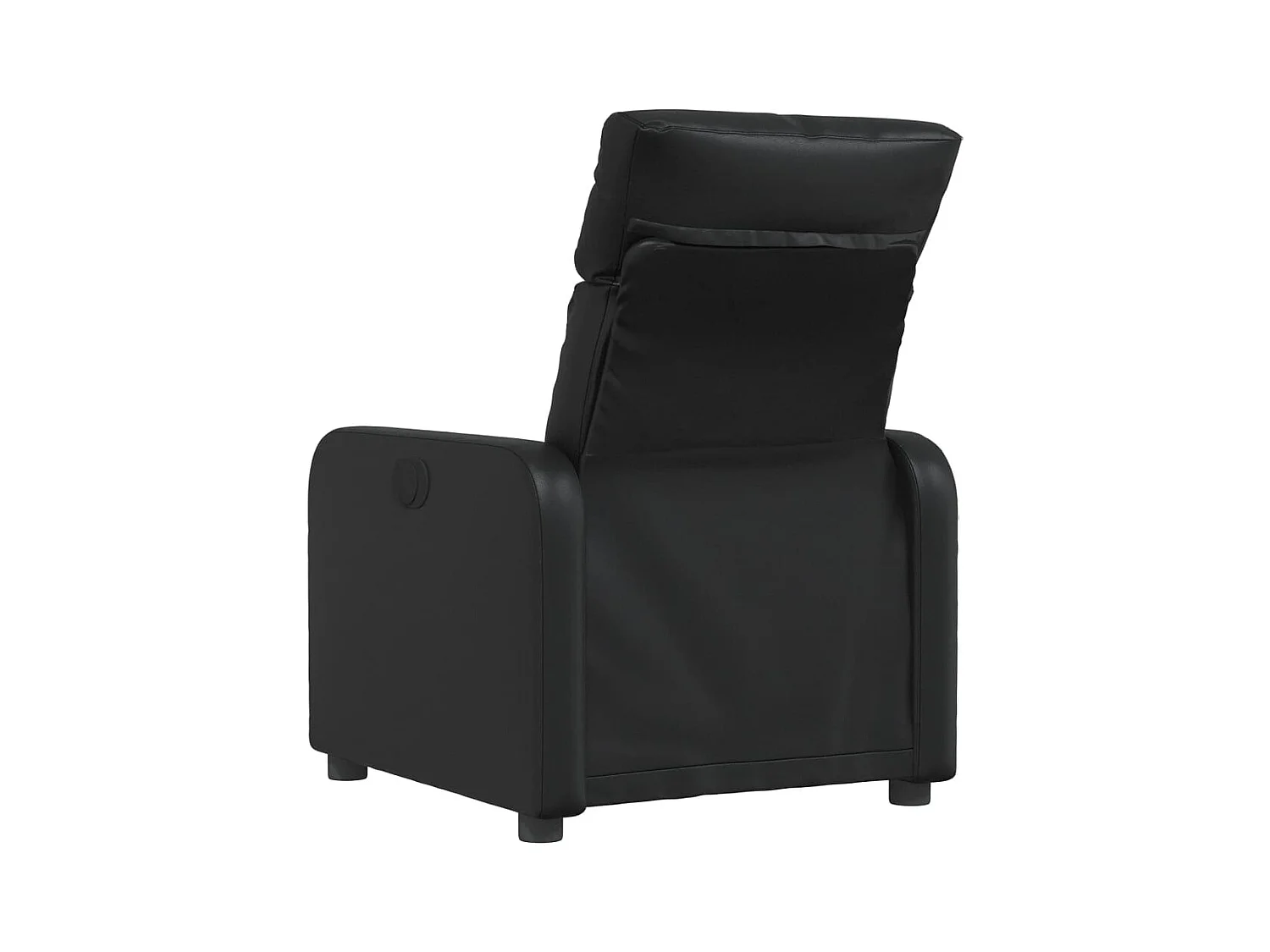 Fauteuil inclinable Noir Similicuir