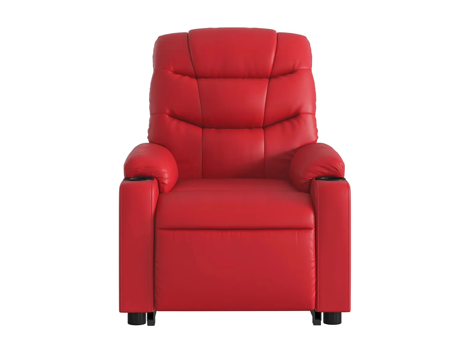Fauteuil inclinable Rouge Similicuir