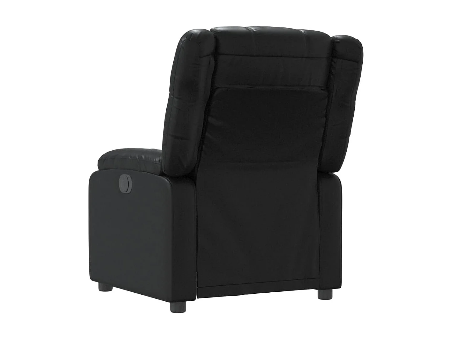 Fauteuil inclinable Noir Similicuir