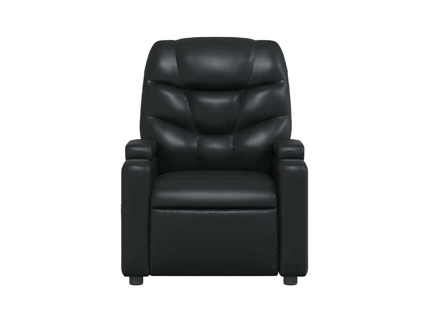 Fauteuil inclinable Noir Similicuir