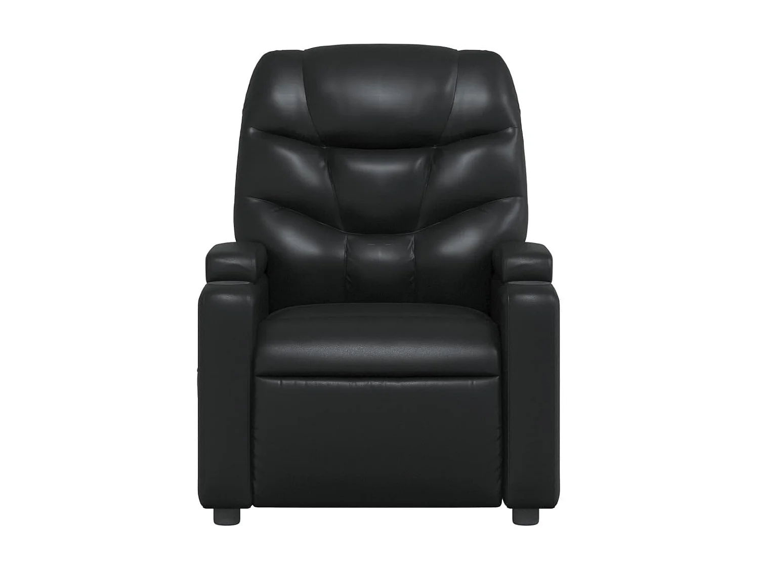 Fauteuil inclinable Noir Similicuir