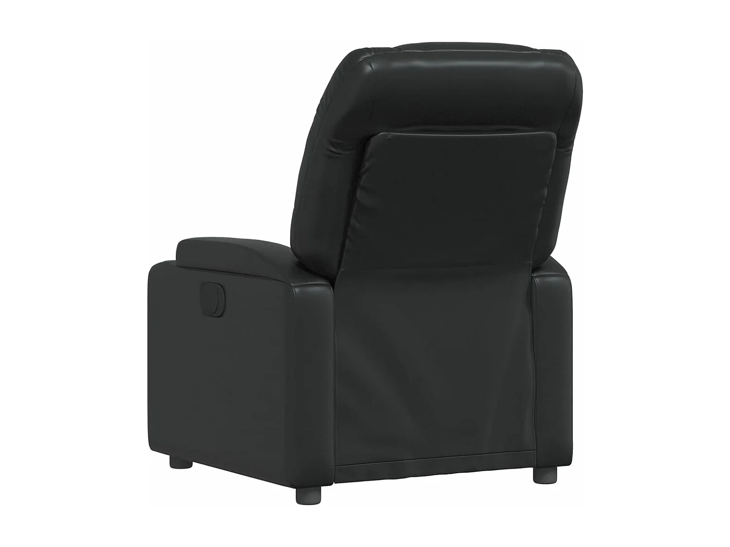Fauteuil inclinable Noir Similicuir