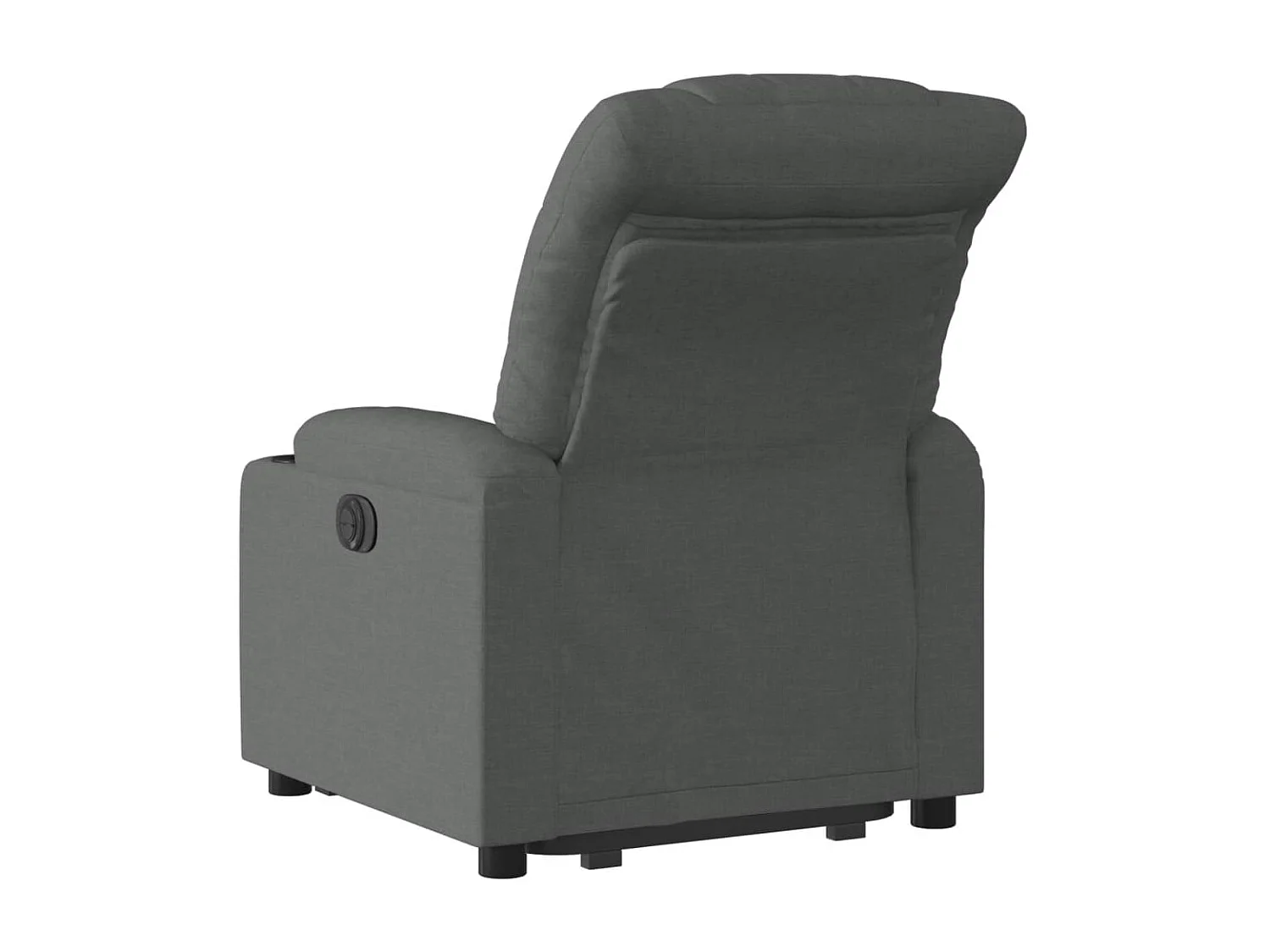 Fauteuil inclinable Gris foncé Tissu