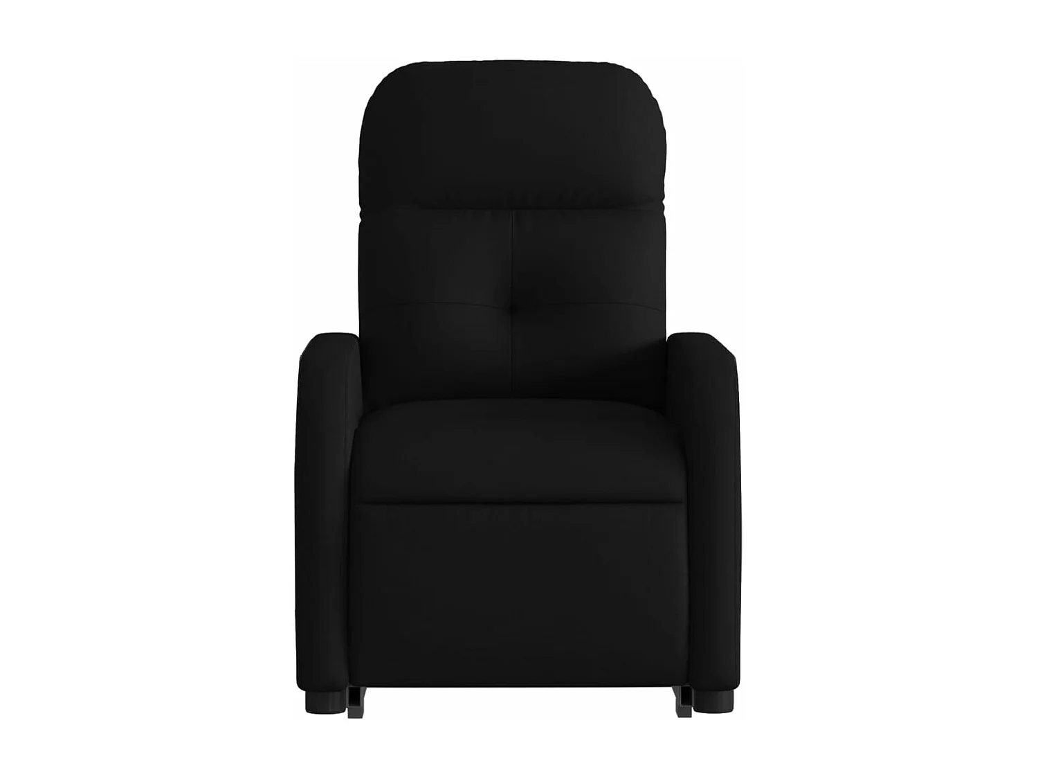 Fauteuil inclinable électrique noir tissu