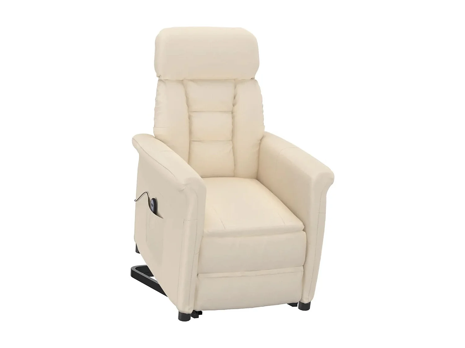 Fauteuil inclinable électrique Beige Microfibre