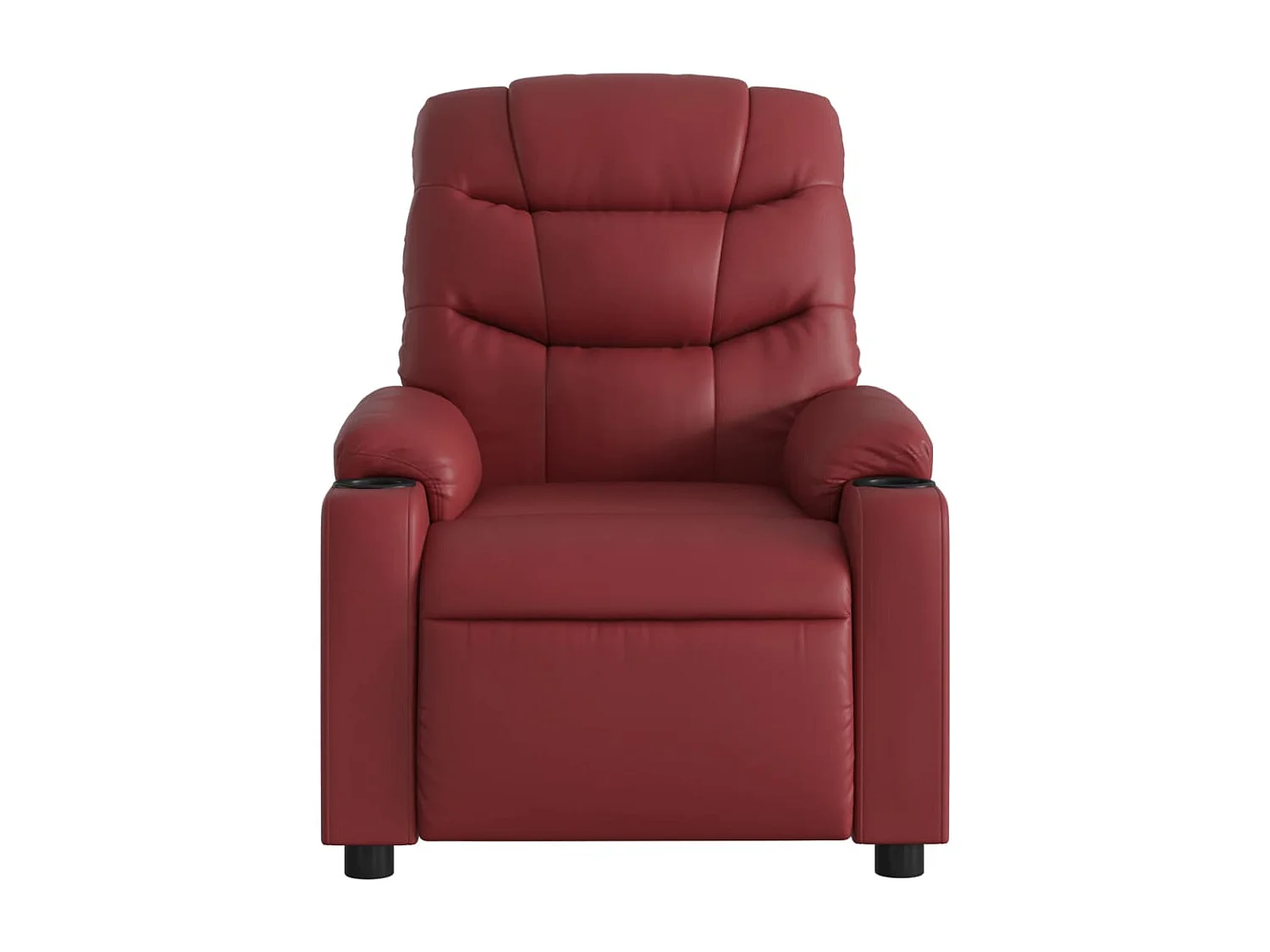 Fauteuil inclinable Rouge bordeaux Similicuir