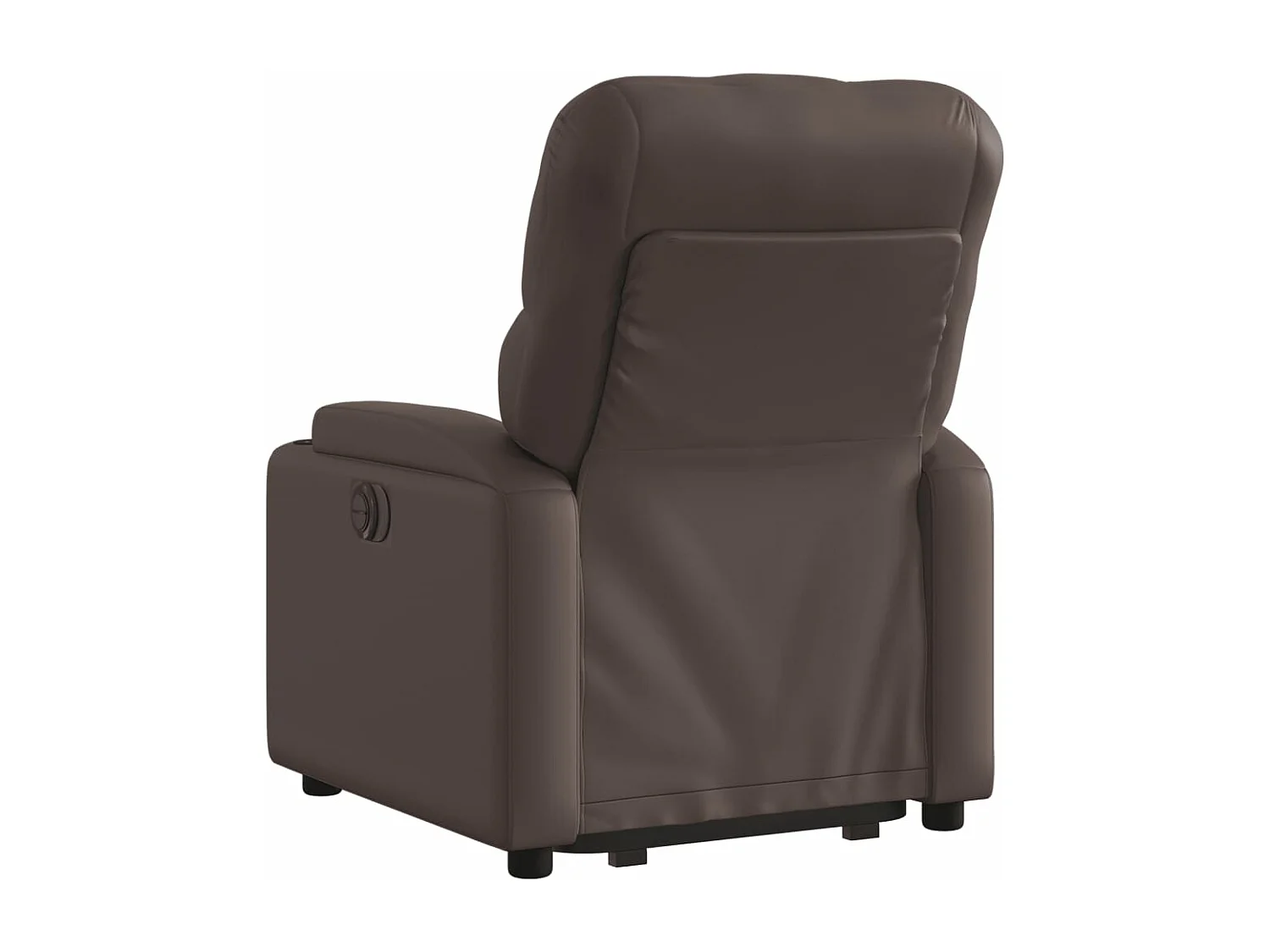 Fauteuil inclinable marron similicuir