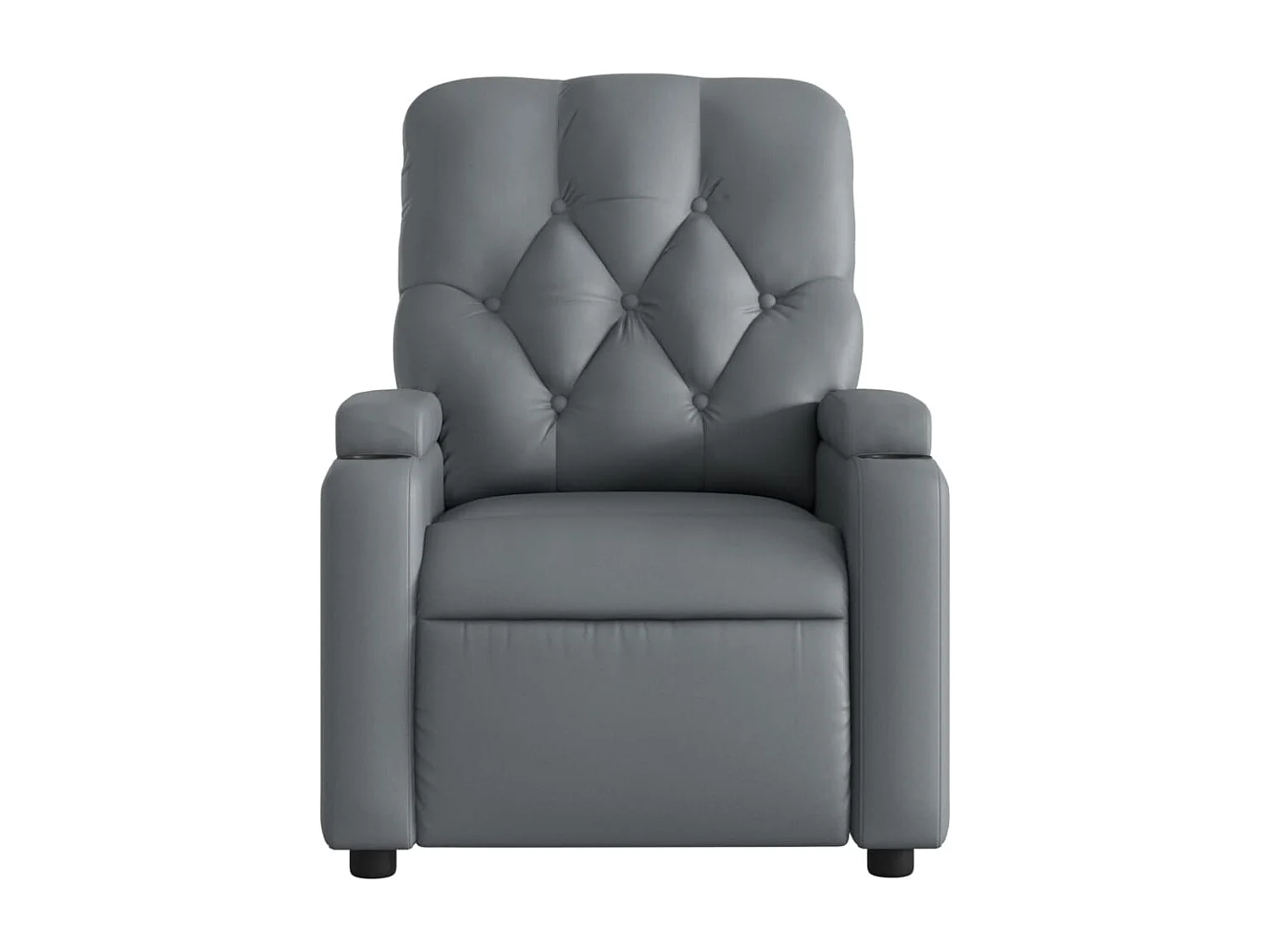 Fauteuil inclinable Gris Similicuir