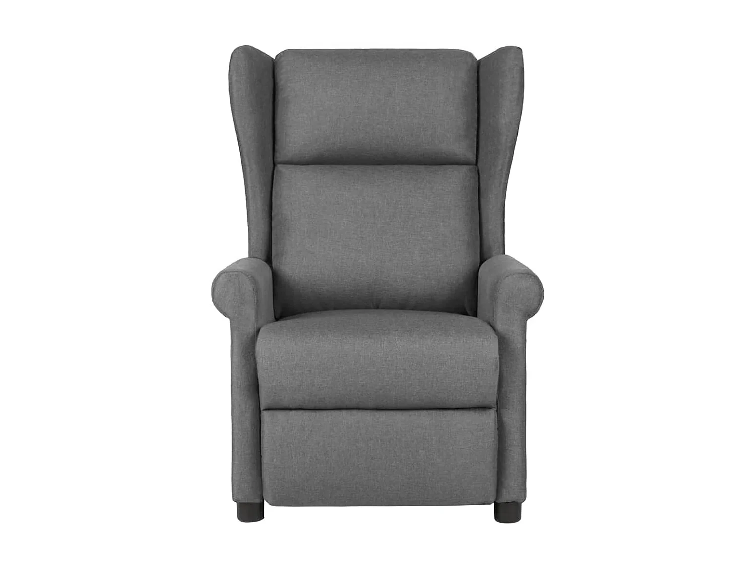 Fauteuil inclinable Gris clair Tissu