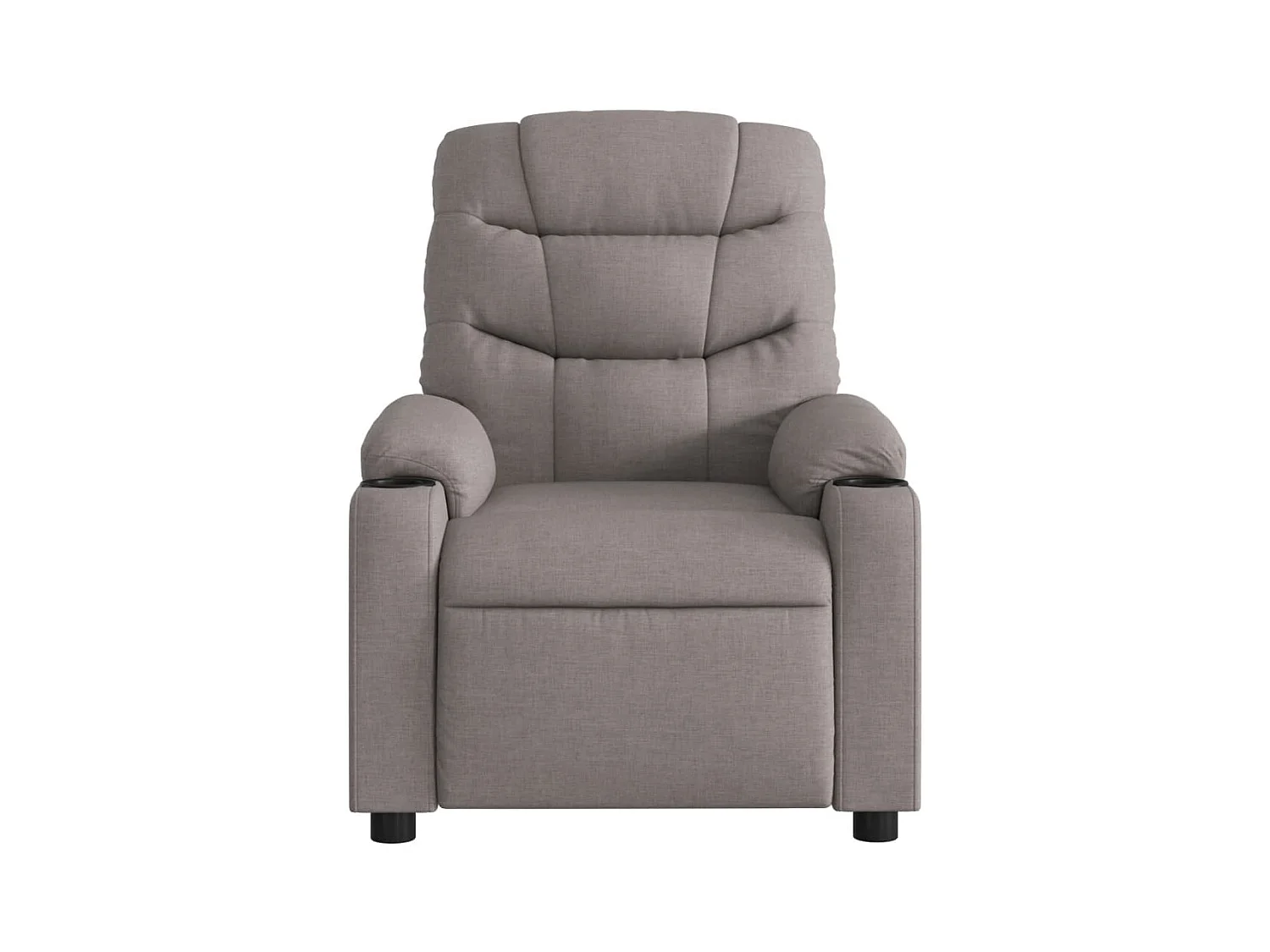 Fauteuil inclinable Taupe Tissu