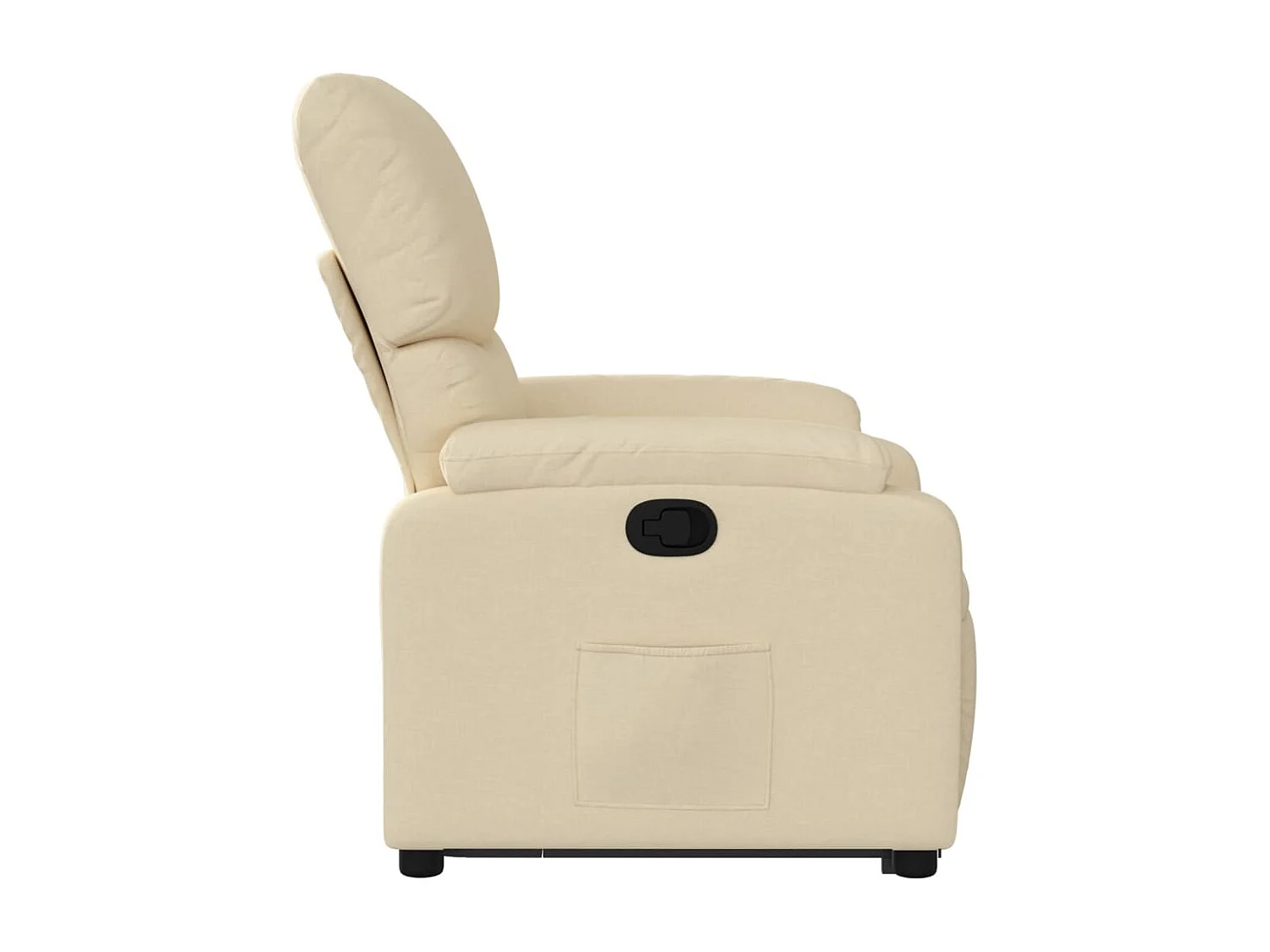 Fauteuil inclinable Crème Tissu