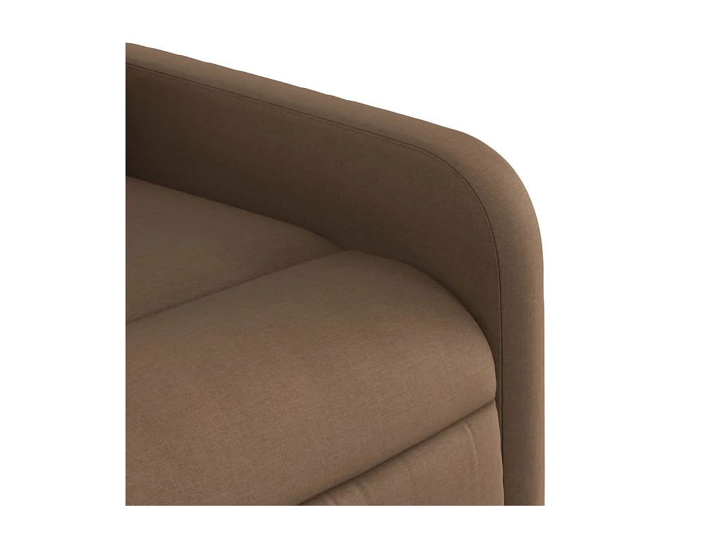 Fauteuil inclinable Marron Tissu