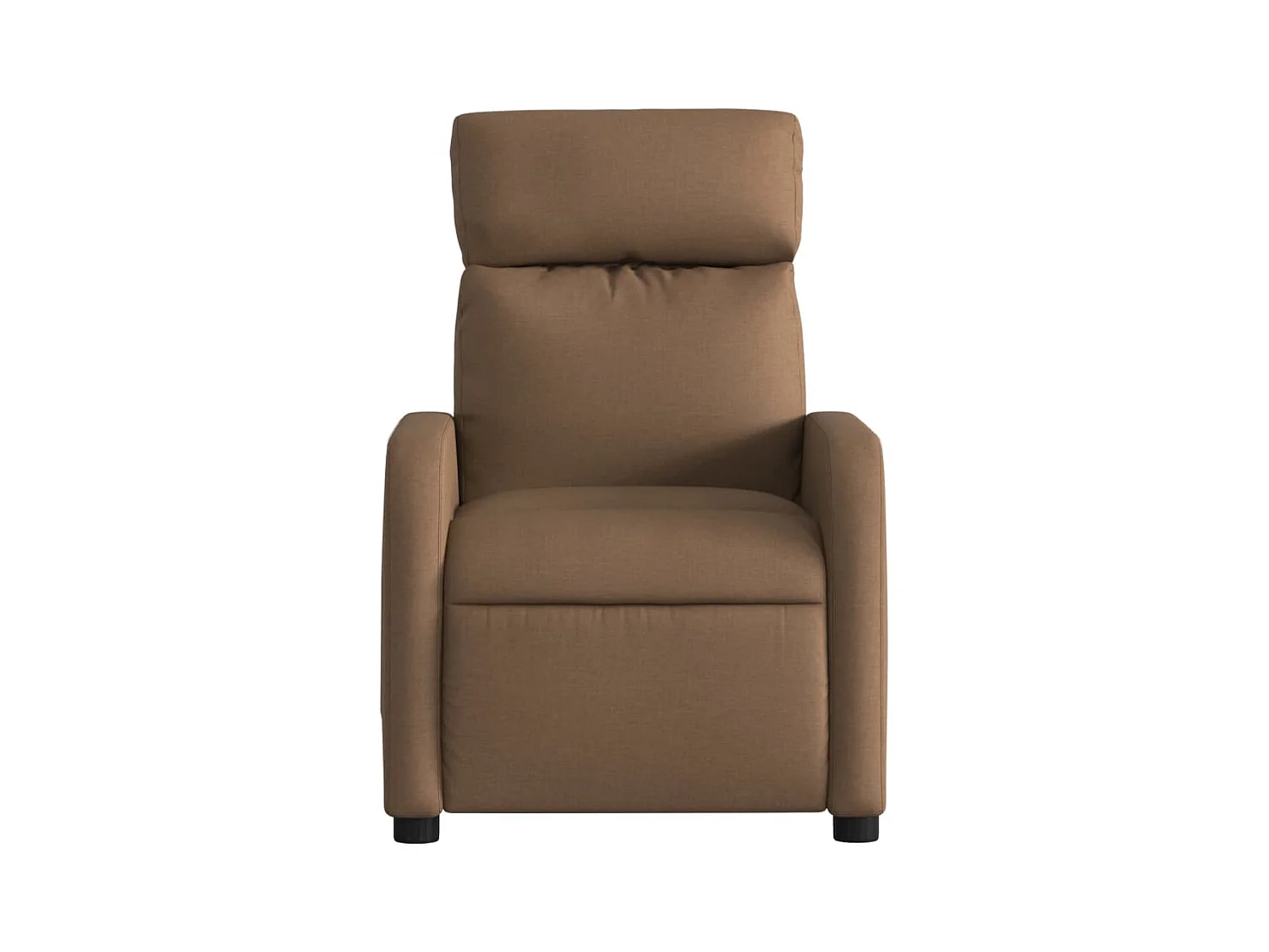 Fauteuil inclinable Marron Tissu