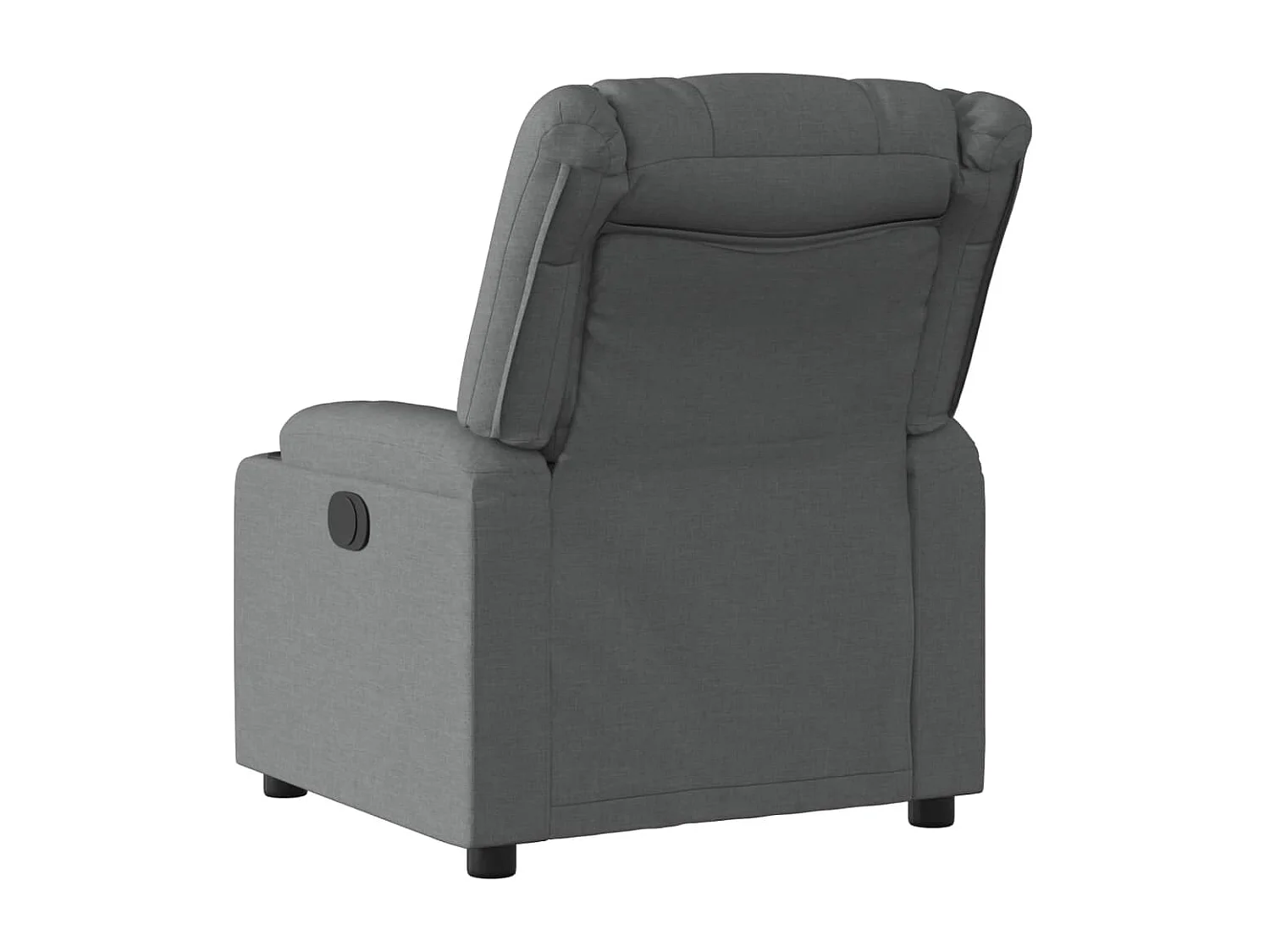 Fauteuil inclinable Gris foncé Tissu