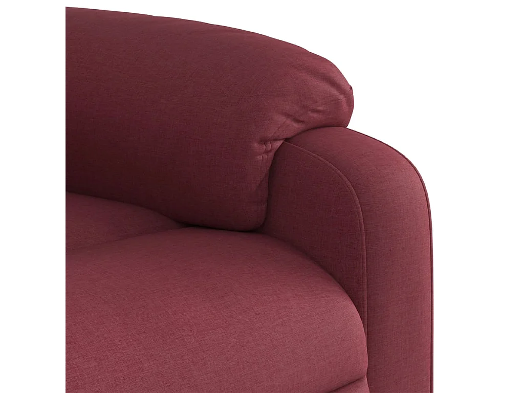 Fauteuil inclinable Rouge bordeaux Tissu