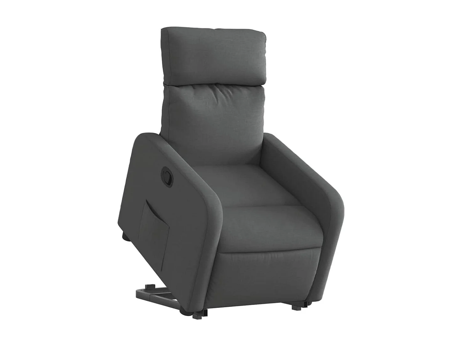 Fauteuil inclinable Gris foncé Tissu