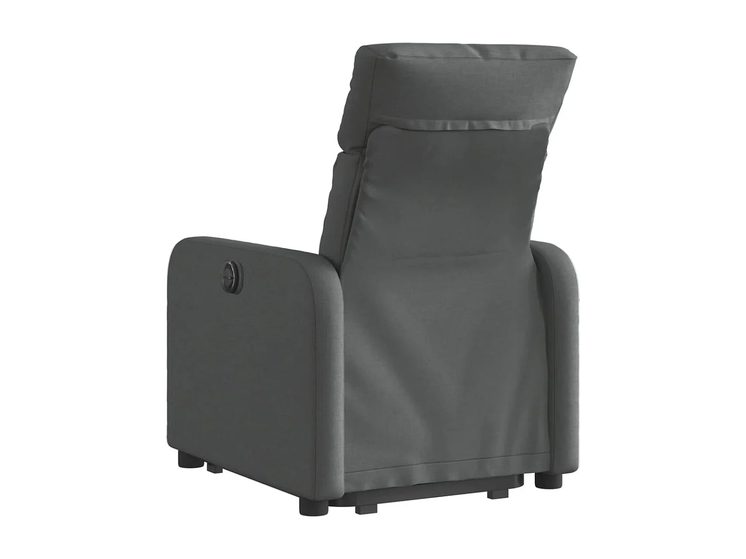 Fauteuil inclinable Gris foncé Tissu