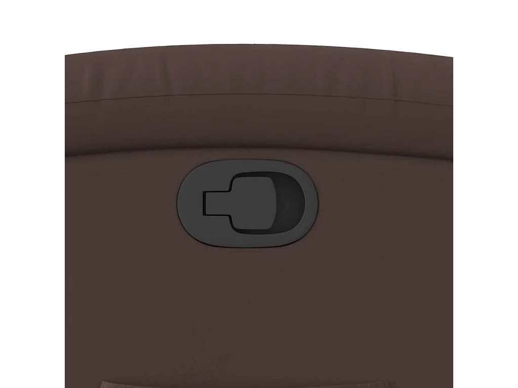 Fauteuil inclinable Marron Similicuir