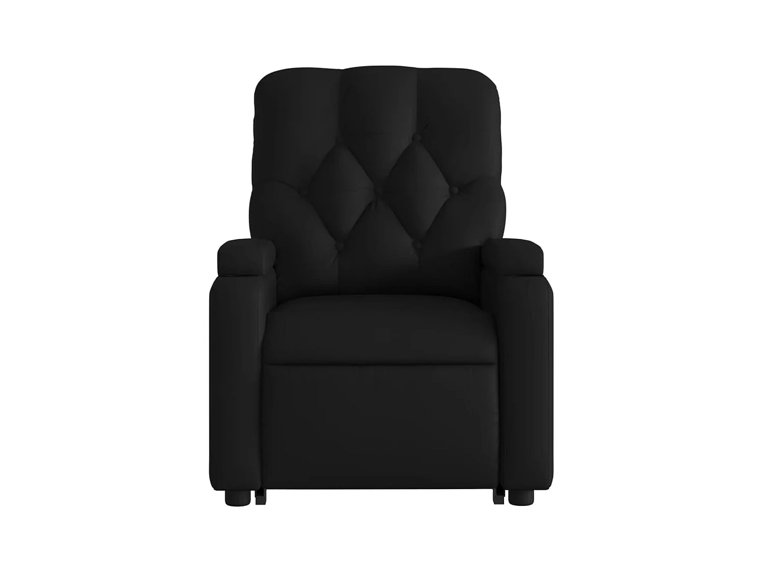 Fauteuil inclinable électrique noir similicuir