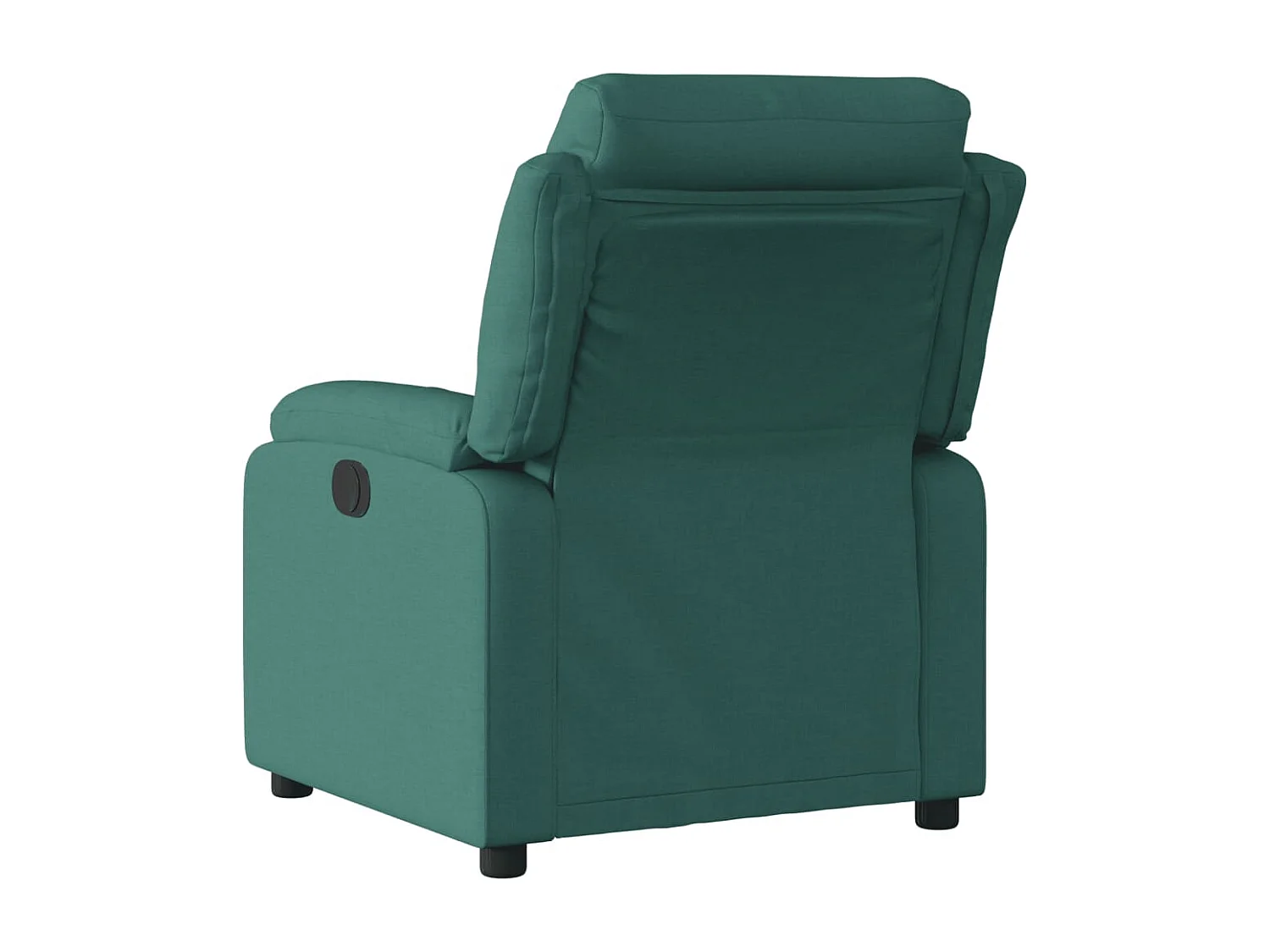 Fauteuil inclinable Vert foncé Tissu