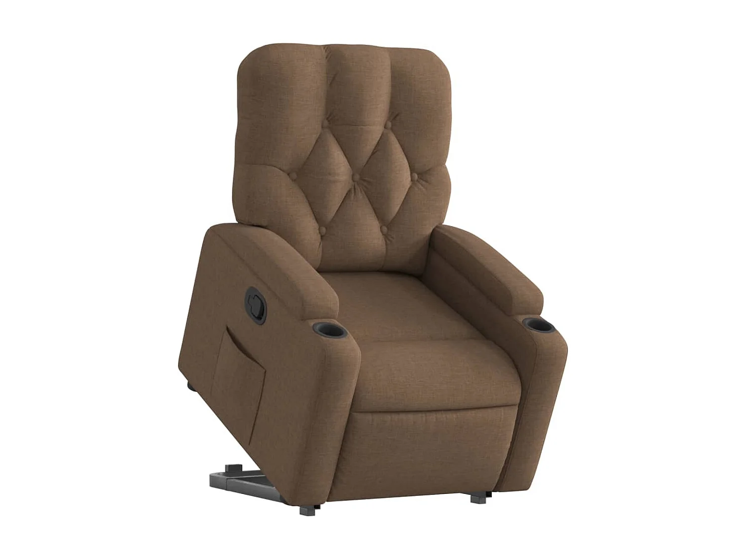 Fauteuil inclinable Marron Tissu